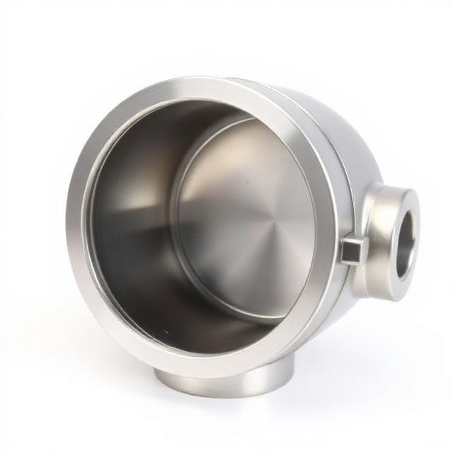 Steel pump suction strainer basket with flanged connection