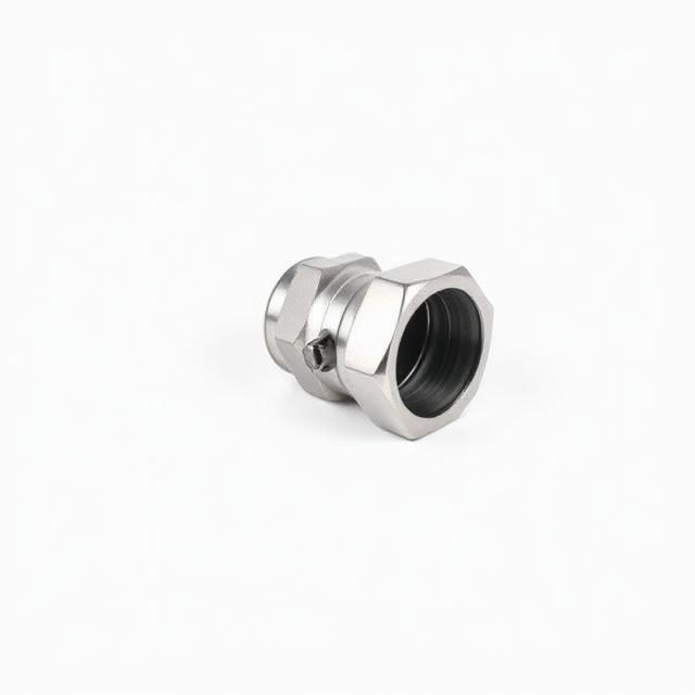 Steel hammer union pipe fitting used on high pressure water transfer lines