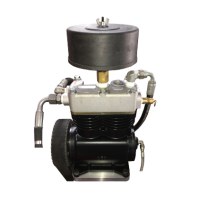 Bendix and Quincy style priming air compressor used on auto-prime dewatering pumps