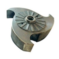Solids handling pump impellers in several diameters and vane configurations