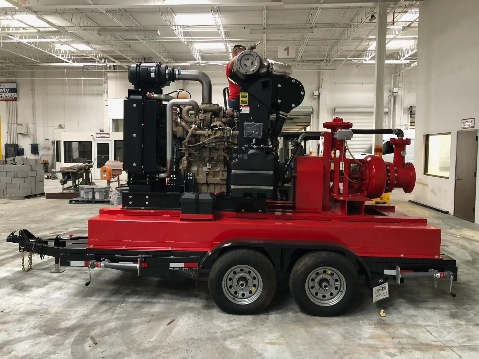 UTP Utility Trash Series diesel-driven pump unit