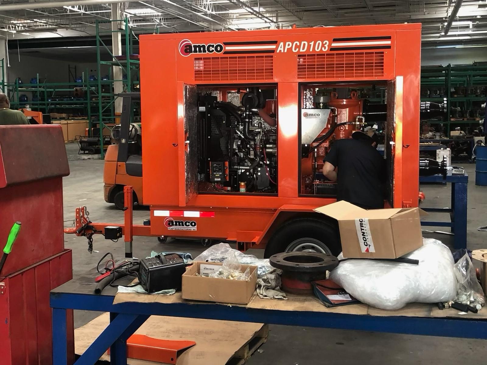 APCD Auto-Prime Series diesel-driven pump unit