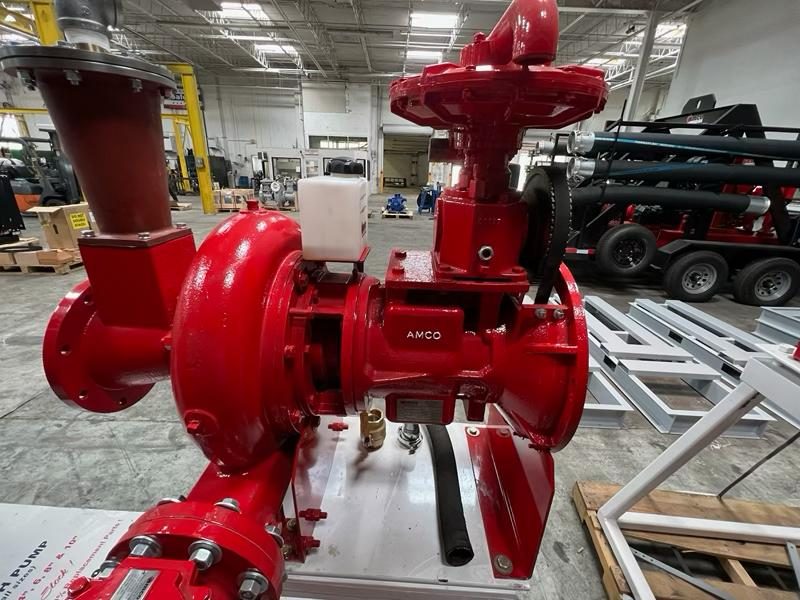 STP Self-Prime Trash Series diesel-driven pump unit